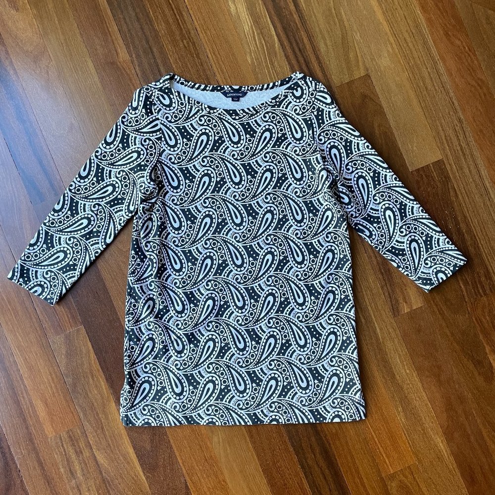 Lands End Tunic top Sz S (6-8)